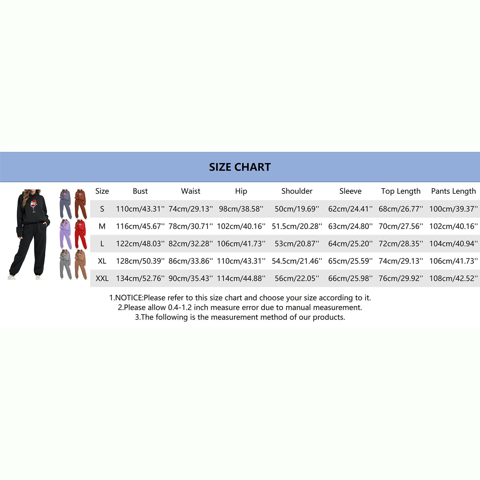 Chandal De Jogging Para mujer Tracksuit Conjunto de dos piezas para mujer sudadera con capucha larga pulóver casual pantalón deportivo y chándal entrenamiento informal