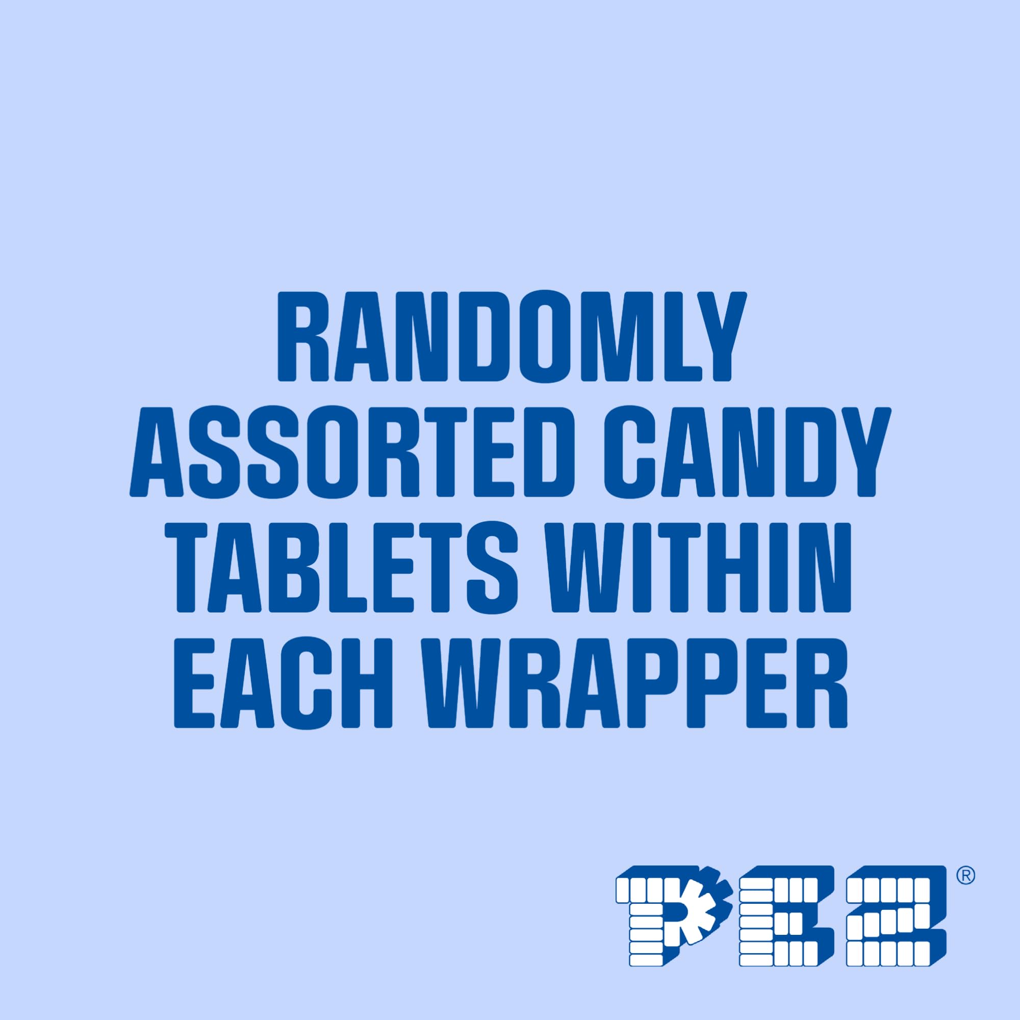 PEZ Refill Pack, Sour Flavour Mix, Retro Vegetarian Gift Sweets, 6 x 17 g (Pack of 18), White - Image 4