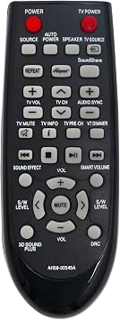 New AH59-02545A Replacement Remote Control fit for Samsung Sound Bar HW-F750 HW-F750/ZA HW-F751 HW-F751/XS HW-F751/XU HW-F751/XE HWF750 HWF750/ZA HWF751 HWF751/XS HWF751/XU HWF751/XE