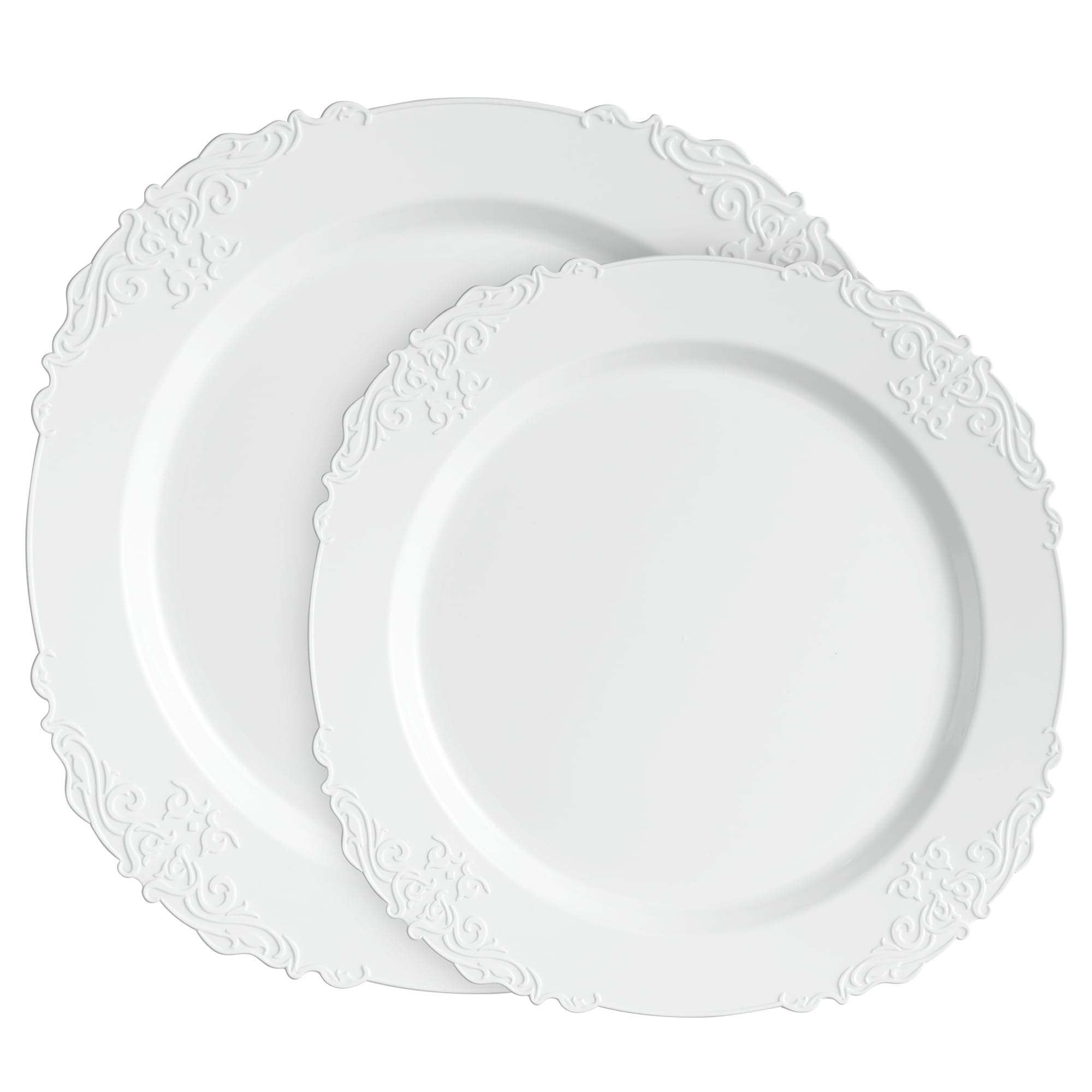 Elegant Disposable Plates - Granite Party Set -2