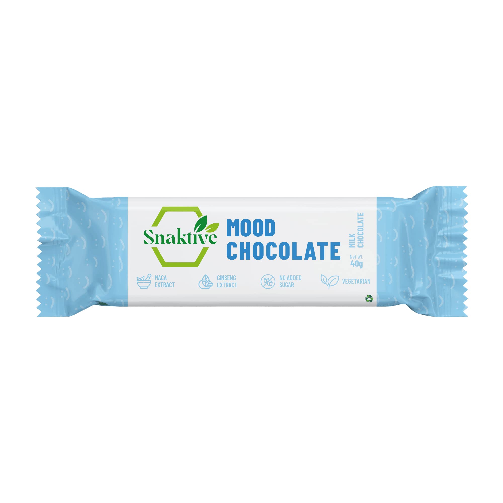 SnaktiveMood Chocolate - 6x40g bars