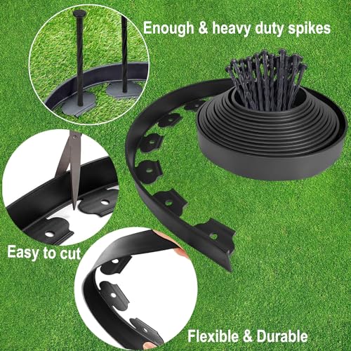 50% Off Heavy Duty 20FT Landscape Edging Kit - Image 4