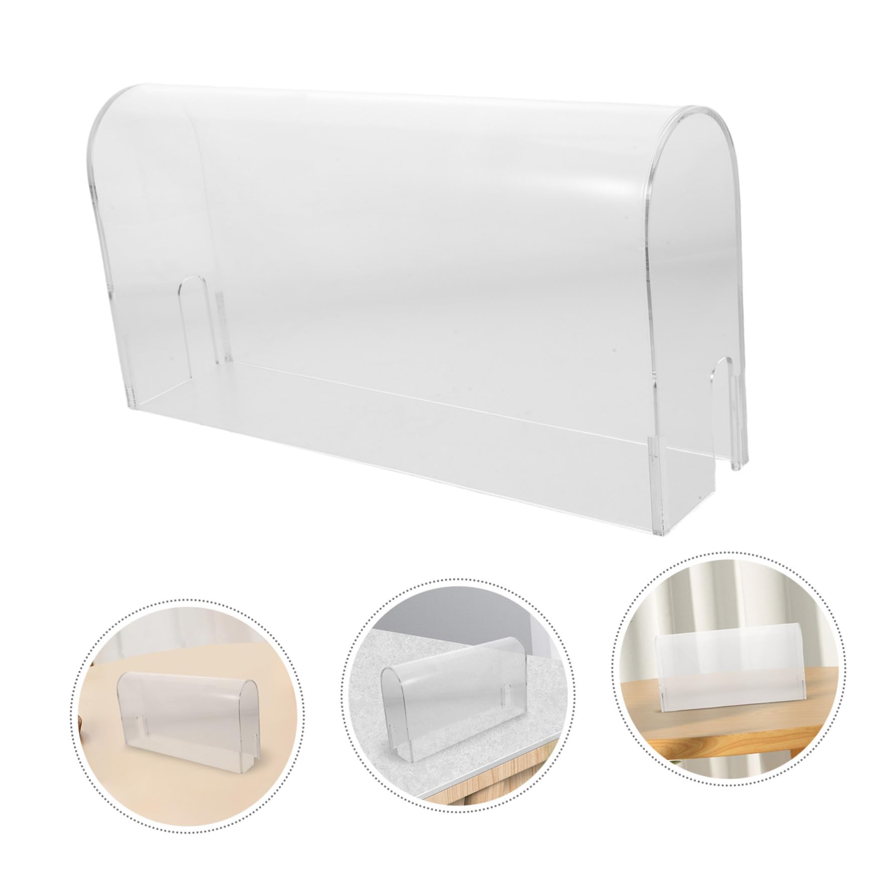 SUPVOX Custodia Protettiva Trasparente per Dock Copertura Antipolvere Anti- per Console e Gamepad Accesso Facile Porte e Pulsanti Resistente Urti e Cadute