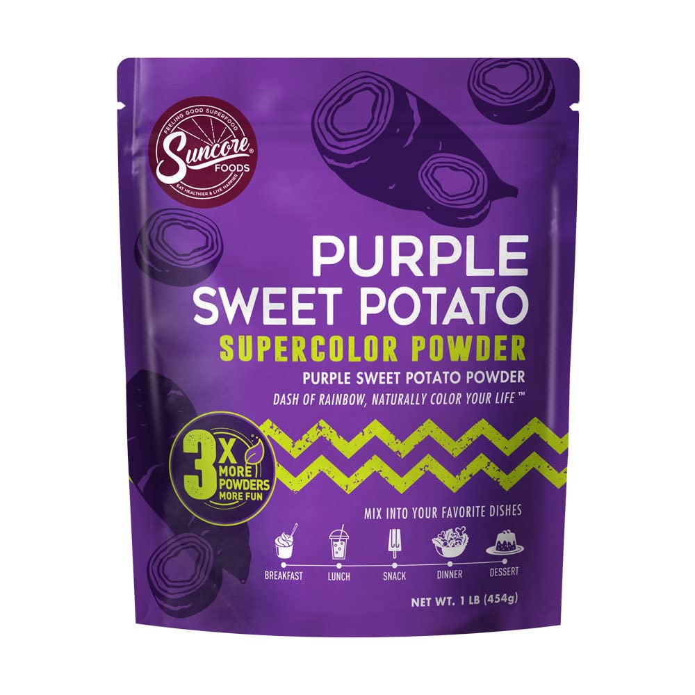 Suncore Foods Purple Sweet Potato Supercolor Powder