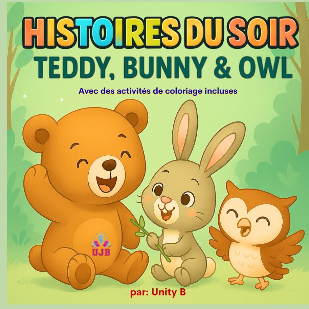 Histoires du soir : Teddy, Bunny & Owl – Série 1: Aventures douces pour le coucher (6–9 ans)