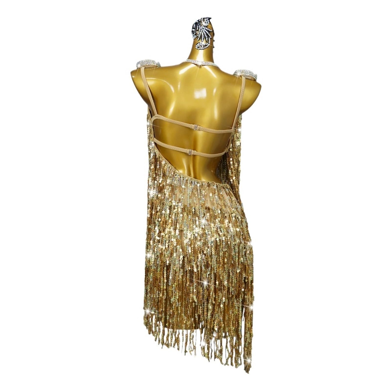 Latin Tanzkleid Tanzkleidung Latein Kleid Damen Kostüm Bühnenball Rock Outfits Tanzbekleidung Für Tanz