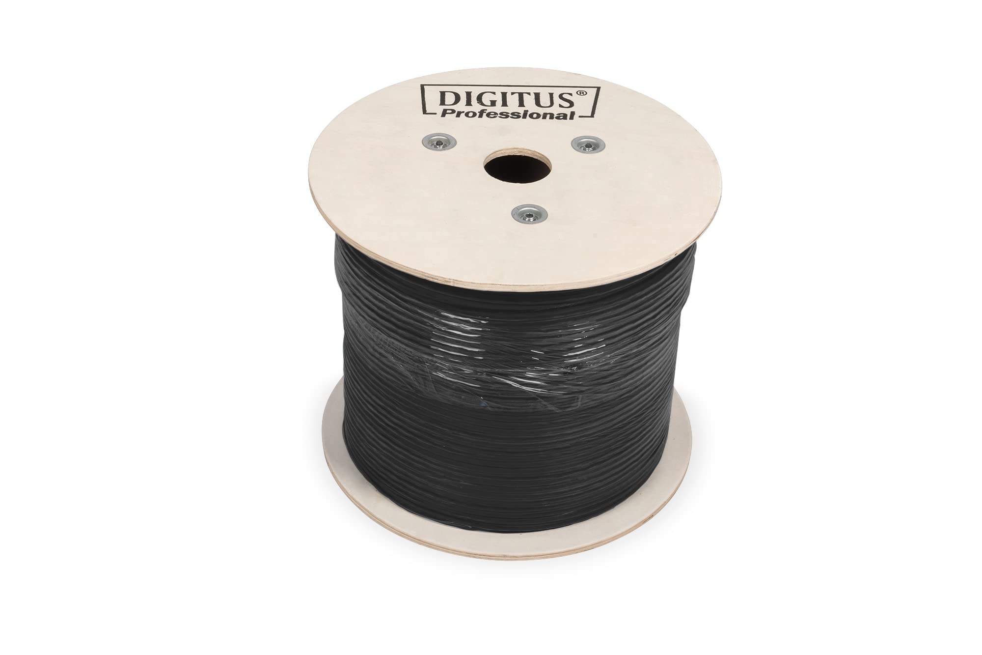 Digitus Cavo di installazione CAT 6 U-UTP per esterni, 250 MHz PE, interno Eca (LSZH-1), AWG 23/1, 500 m, Simplex, nero e viola, Simplex - LSZH-1 - Eca - Outdoor, Cat-6 - U-UTP - 500m