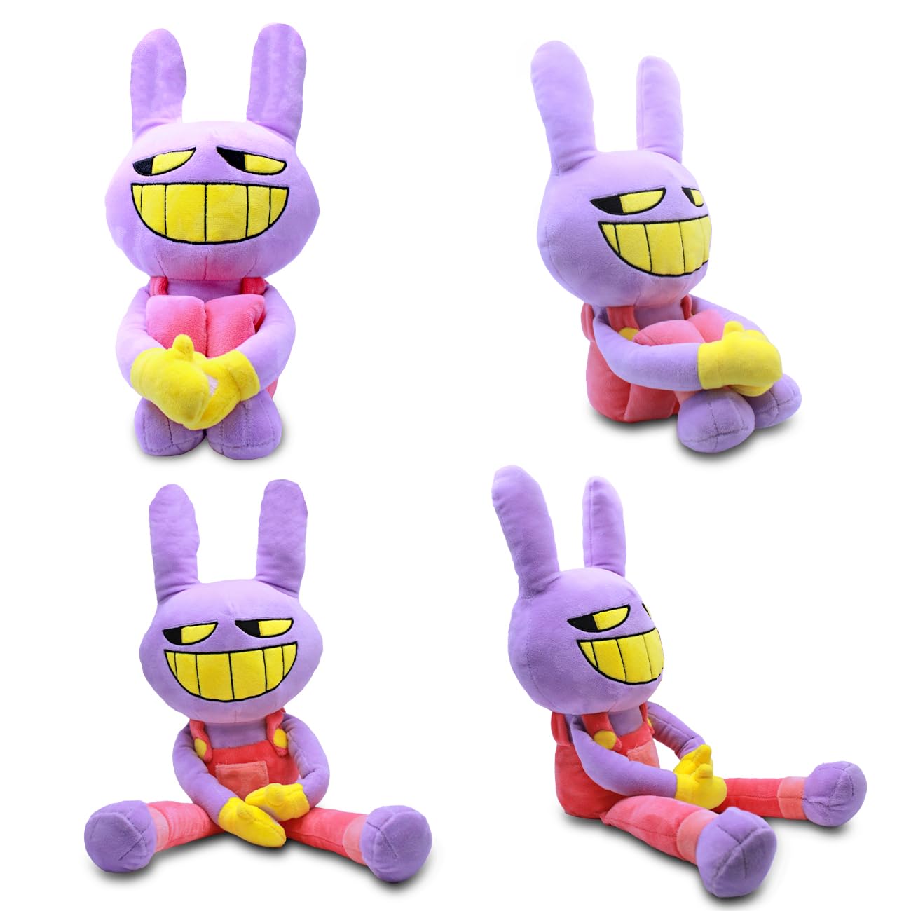 Peluche Jax Digital Circus 25 Cm – Jouet Câlin En Coton PP, Personnage De La Web-Série – Cadeau Enfant