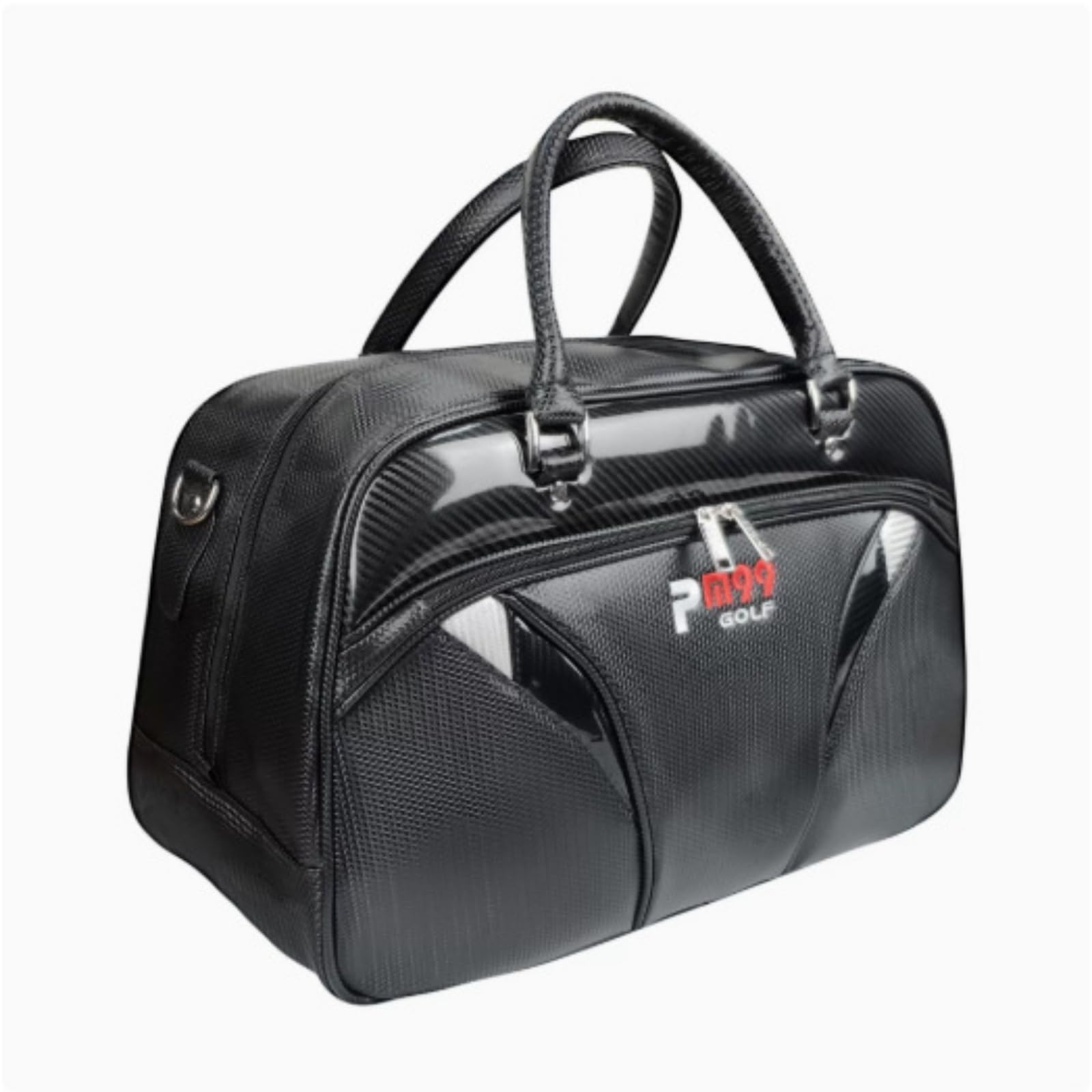 rockible Custodia da Golf da Esterno Borsa da Viaggio Sportiva Borsa Porta Attrezzatura Borsa Trasporto Accessori in Pelle PU con Maniglie Resistenti E