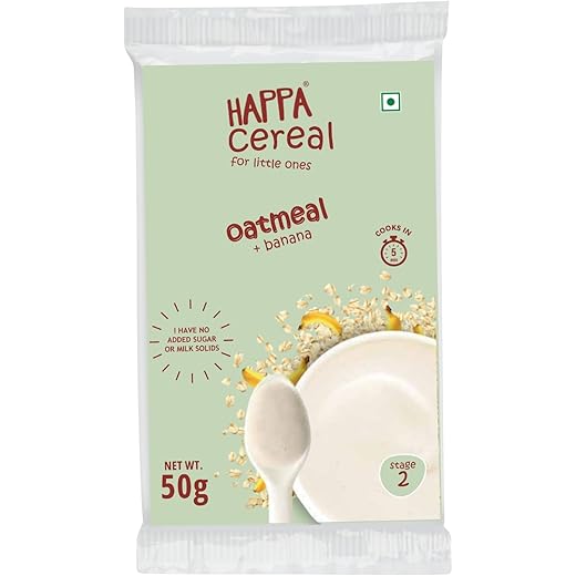 Happa Baby Oatmeal - Pure 50g