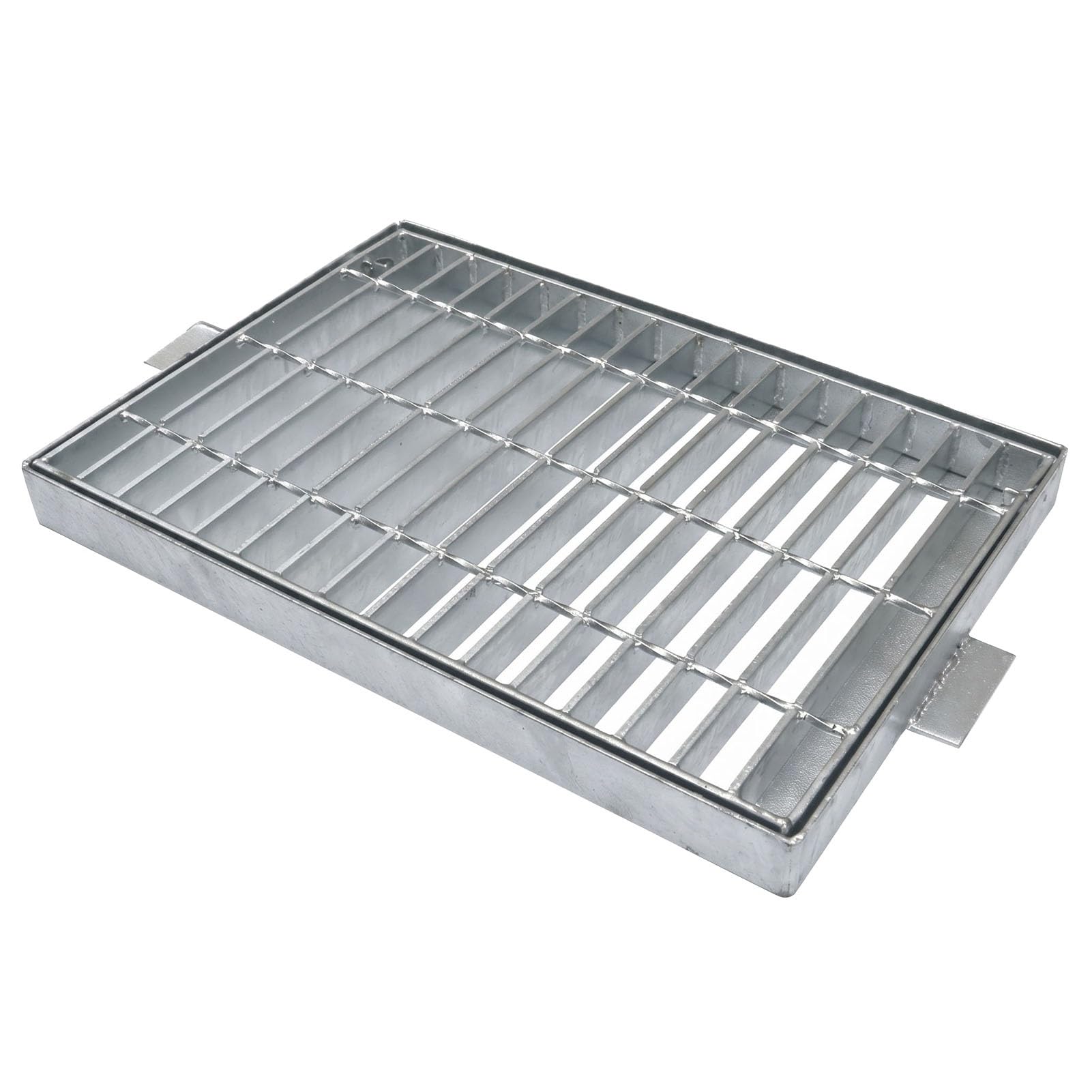 Couvercle de vidange pour grille de caniveau garage et entrée 35x100