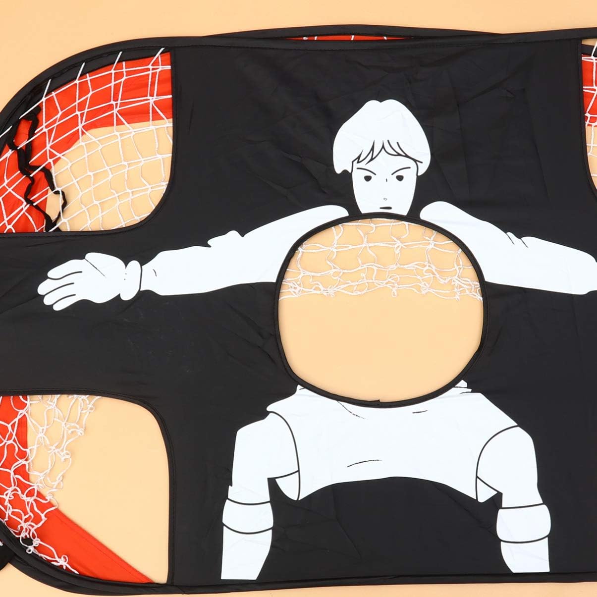 1pc Portable Boy Girl Soccer Goal Removable Outdoor Soccer Net for Boy Girl Easy to Carry and Fold for Backyard Play Reinforced Design