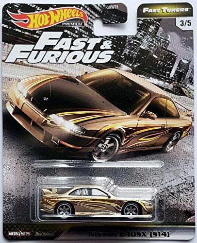 Hot Wheels Kidzcrush Fast and Furious 3/5 Nissan 240sx s14- Multi