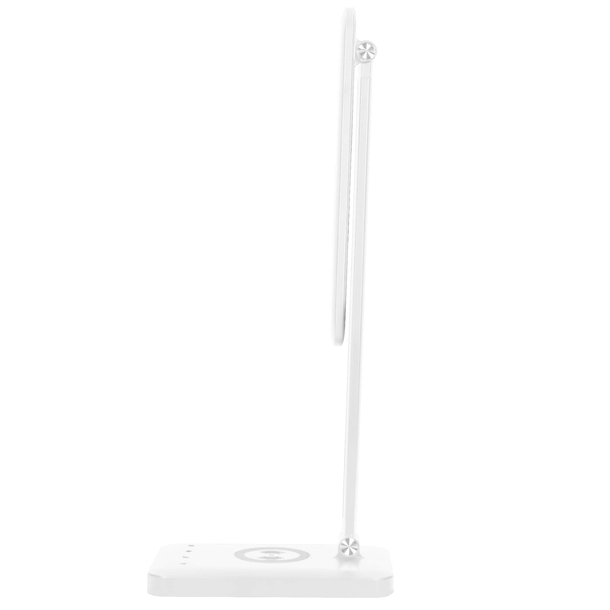 ORNO Wirle lampa biurkowa LED z ładowarką, regulacja jasności 3000 K / 4000 K / 6000 K (biała), 17,50 x 3 x 2,50 cm