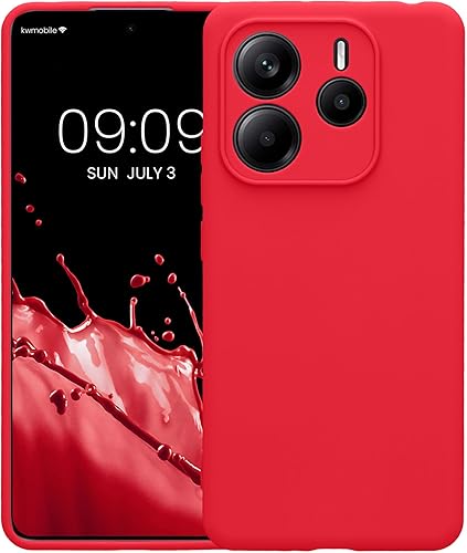Vista 568 de kwmobile Funda compatible con Xiaomi Redmi Note 11 / Note 11S - Funda protectora de silicona TPU suave y delgada - Azul Báltico Azul (Baltic Blue)
