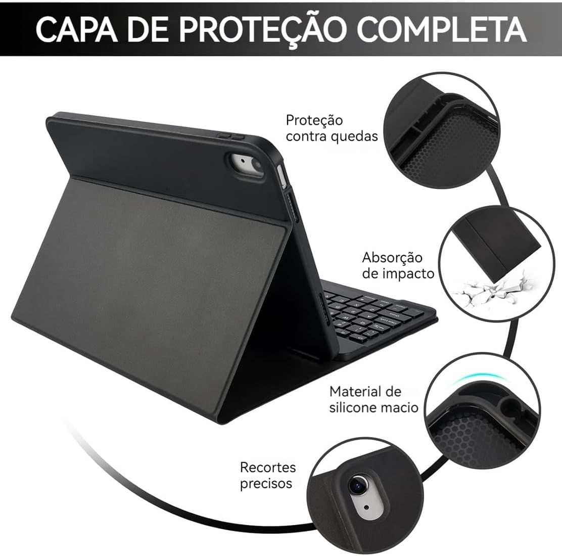 Capa Para Tablet Com Teclado Bluetooth: Review Após 7 Dias de Uso