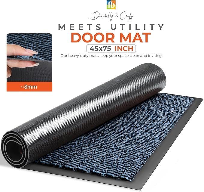 FB FunkyBuys Washable Door Mats, Heavy Duty, Non-Slippery & Stylish Floor Mat - Image 2