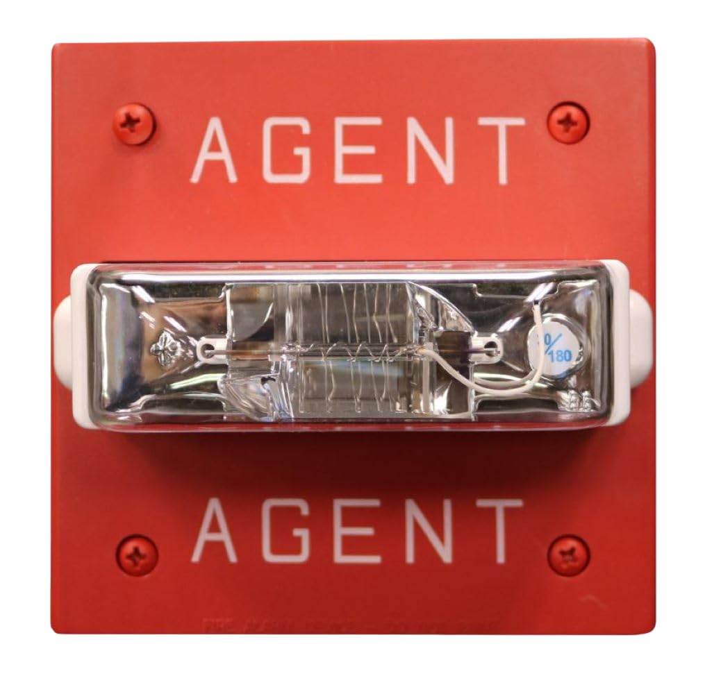 Wheelock Sig./Cooper Wheelock STR, WALL, WP, 24V, 75CD, AGENT, RED - A3W_WH-129017