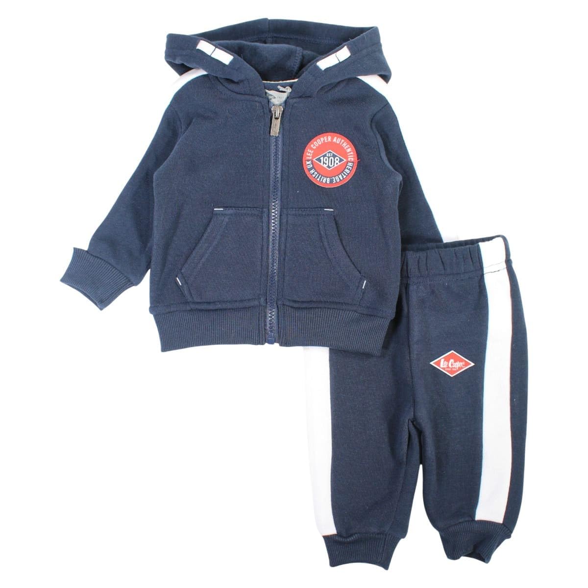 Lee Cooper Zestaw odzieży dziecięcej, dziewczęca, niebieski, 18 miesięcy (opakowanie 2) uniseks, Niebieska, 18 mesi