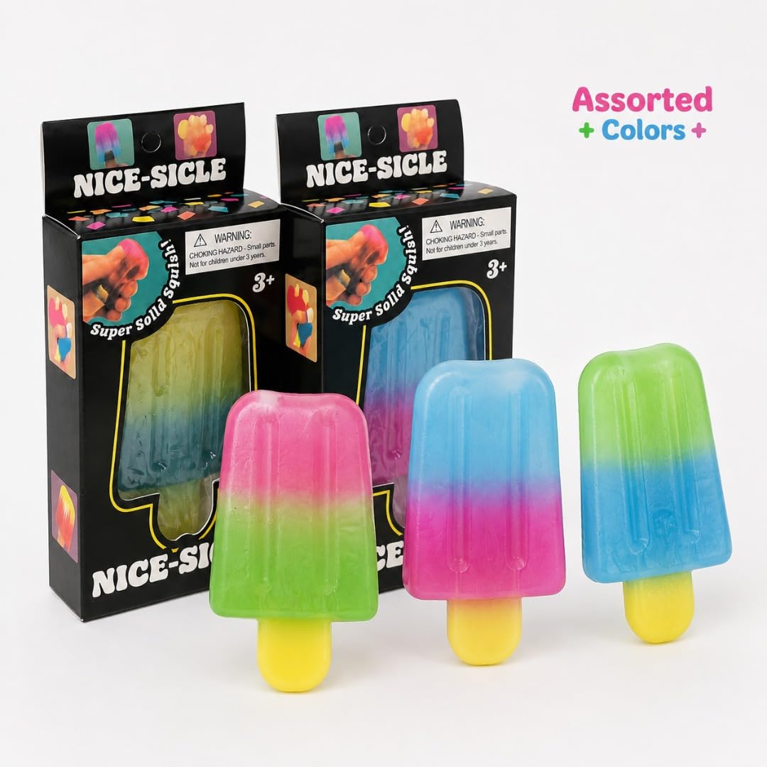 Wanna Party Ice Cream Squishy - Stress Relief Toy -3