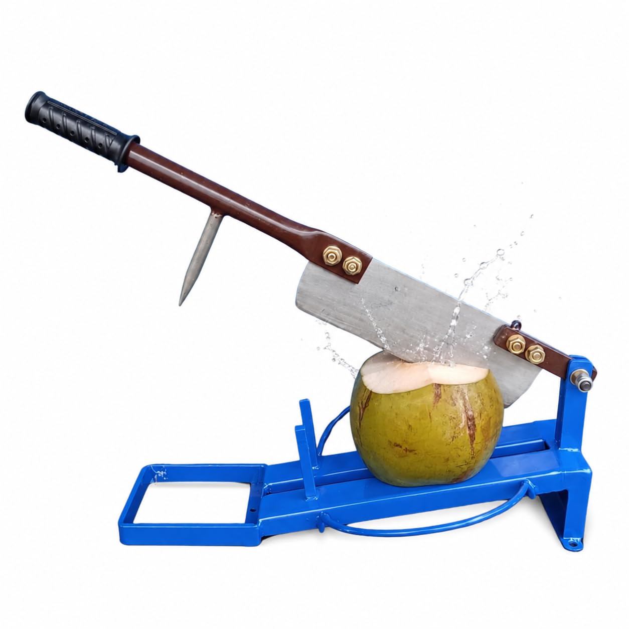 Generic Manual Coconut Cutter with Sharp Steel Blade - Image 1