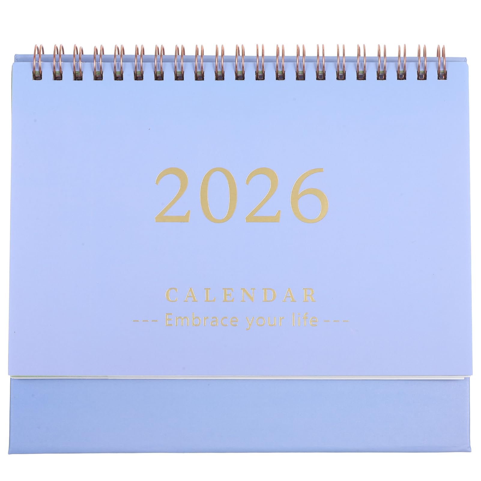 Didiseaon Desk Calendar 2025-2026: Small Desktop Calendar July 2025 to December 2026 Table Stand Up Flip Desk Monthly Planner for Home, Office, School