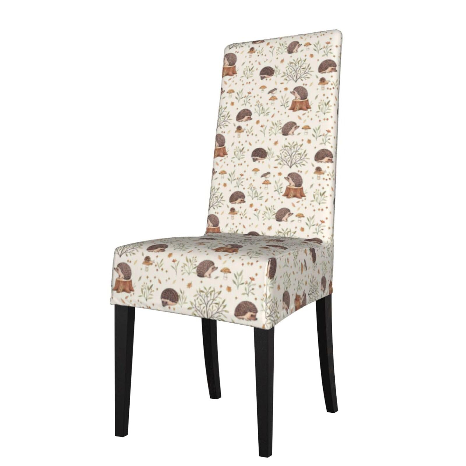 Lkymoh As Picture Meadow Hedgehog, Chair Covers Stretch Chair Slipcovers For Dining Room, For Party Pet Protection Universal Fit Soft Polyester