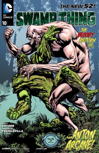 Cover of Swamp Thing (2011- ) #10
