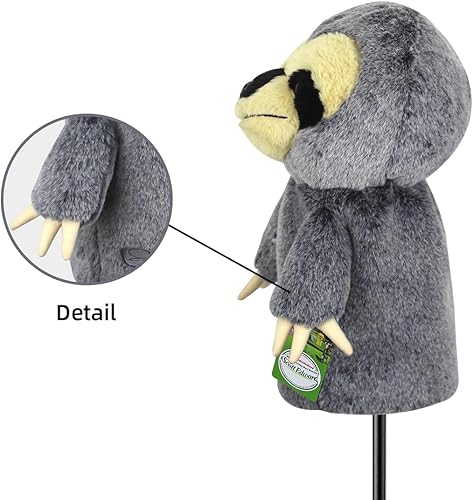 Miniatura 5 de Scott Edward Animal Zoo - Fundas de madera para conductor de golf, para conductores y Fairway, perros encantadores, divertidas y funcionales