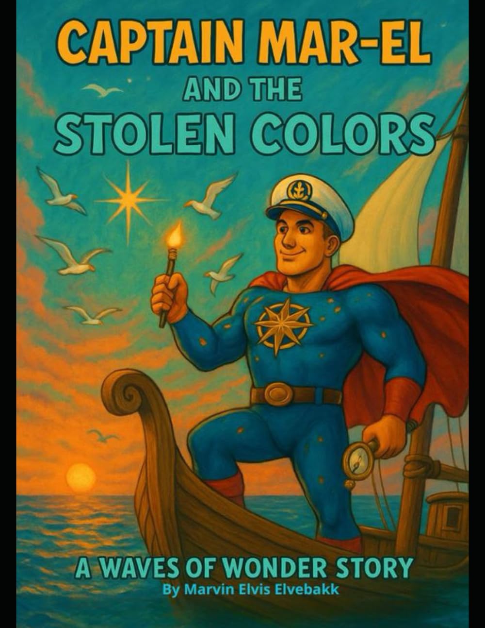 Captain Mar-EL and the Stolen Colors: An Adventure to Bring Color Back to the Seas (Captain Mar-el and the waves of wonder)