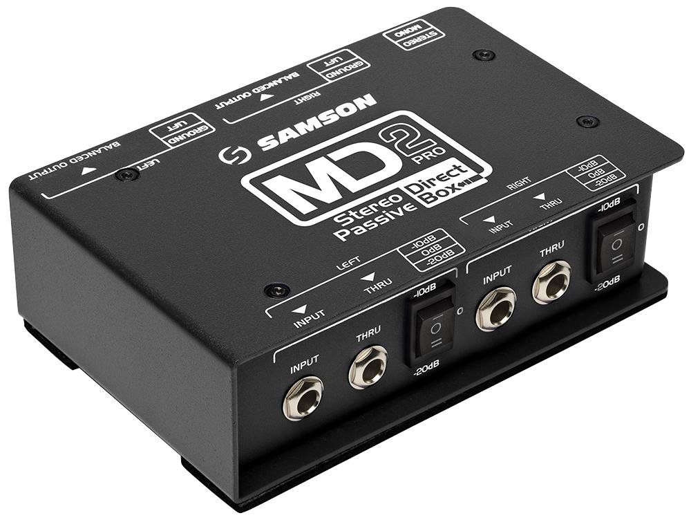 Di Box Stereo Passive, asortyment produktów SAMSON S-MAX DIRECT BOXES, kolor czarny, głębokość zewnętrzna 100 mm, długość zewnętrzna/wysokość 49 mm, szerokość zewnętrzna 155 mm, odpowiedź