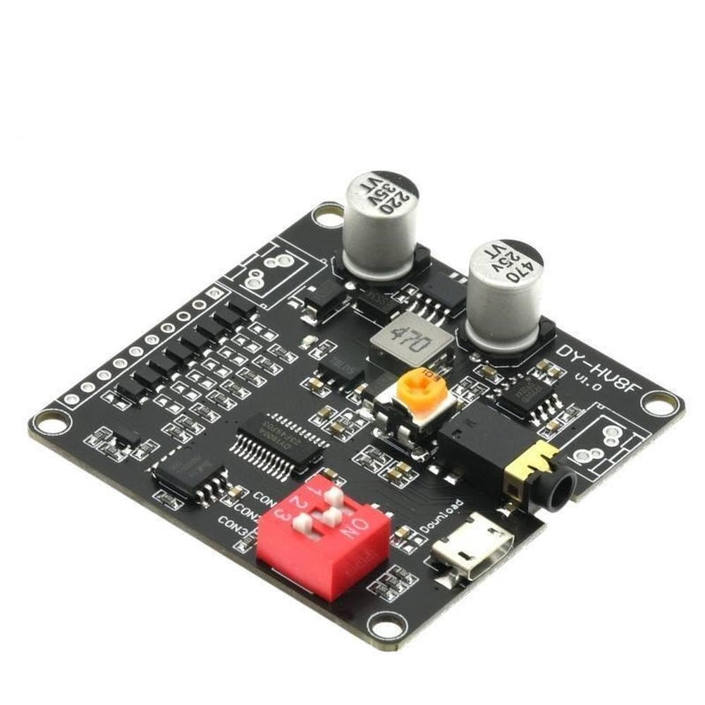 DY-HV8F 12V/24V Power Supply 10W/20W Voice Playback Module Supporting Micro SD Card MP3 Music Player