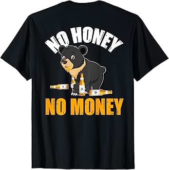 Amazon | ノーハニーノーマネー Tシャツ | Tシャツ・カットソー 通販