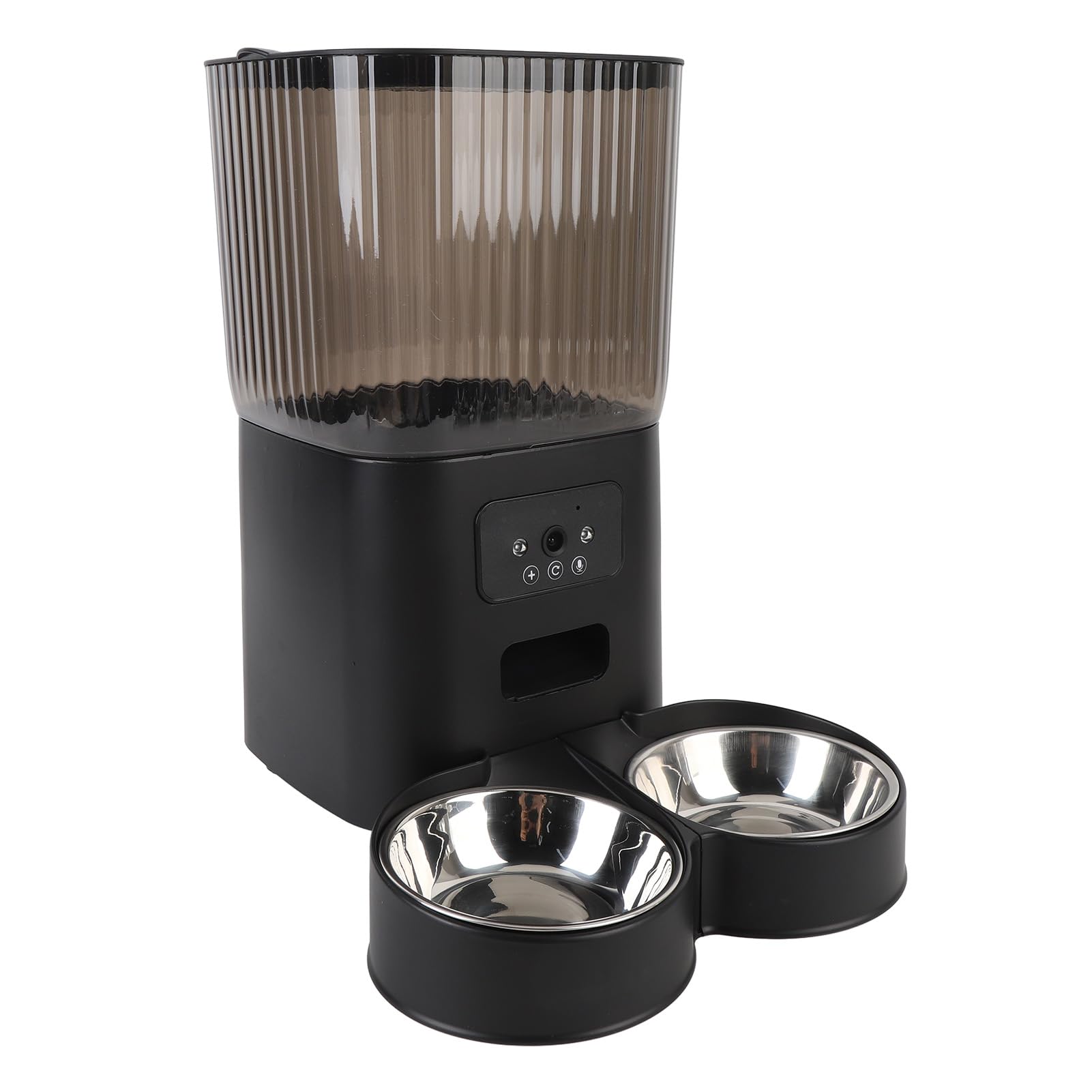 Automatic Cat Feeders Interactive Voice Remote Video Design Detachable and Easy to Clean Dual Power Supply Smart Pet