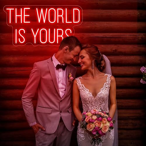 Miniatura 6 de Letrero de neón de 23.6 x 12.2 pulgadas, luces LED de neón personalizadas en 3D, letrero de neón para dormitorio, despedida de soltera, regalos de