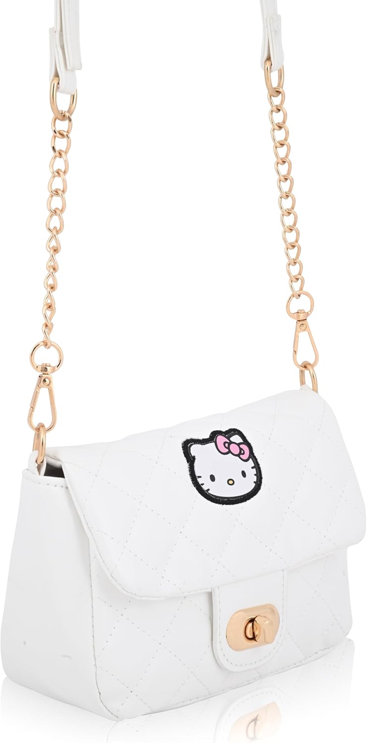 Disney Stitch, Hello Kitty or Bluey Mini Purse Crossbody Handbag for Women | Leather Women's Shoulder Handbag with Logo - Image 4