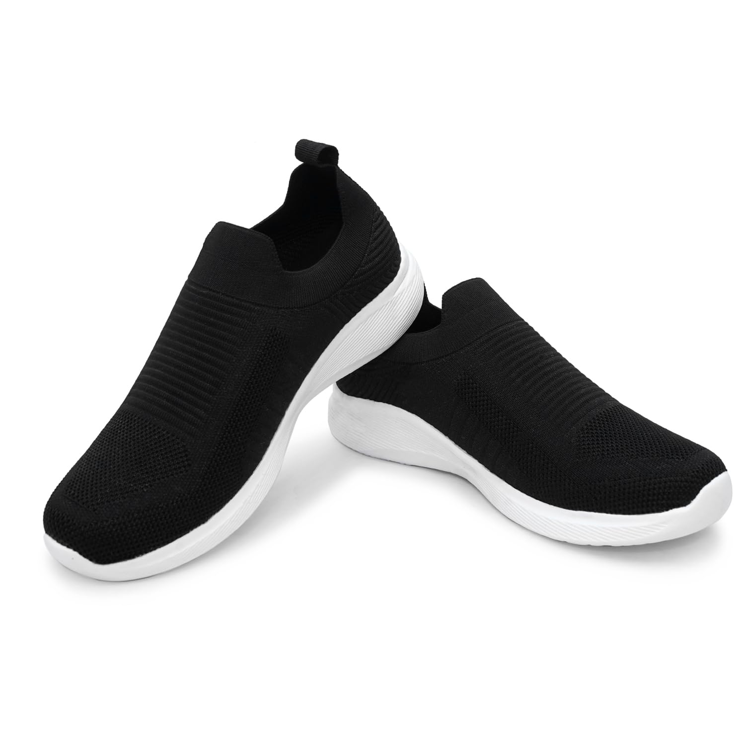 density Ultra-Lightweight, Breathable, Walking, Running,Gyming Casual Athletic Walking Shoes for Men (Black, 7)|Style 594-picture-44