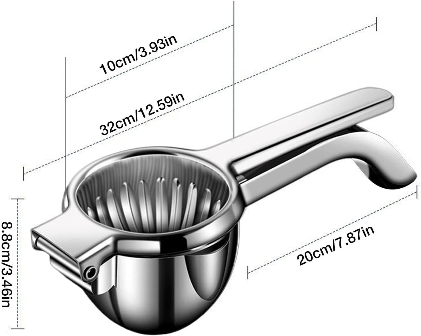 Manual Lemon Squeezer - with Filter for Bar - Manual Orange Press | For Citrus Orange Limes and Pomegranates