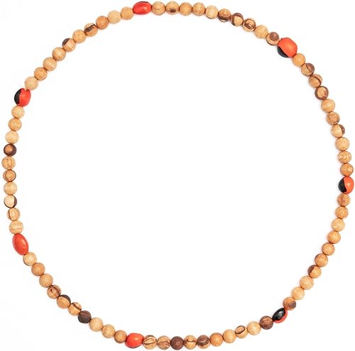 Luna Sundara Collar Palo Santo hecho a mano en Perú altamente aromático y espiritualmente limpiador