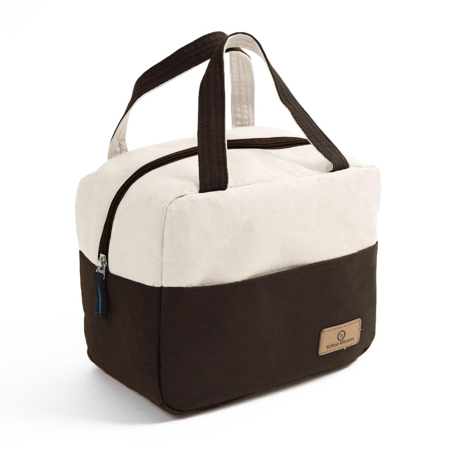 Yellow Weaves 100% Cotton Canvas Lunch Bag Reusable and Wash -14