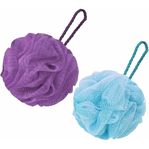 GUBB Lux Bath Sponge Loofah - Soft & Fluffy - 2 Pack