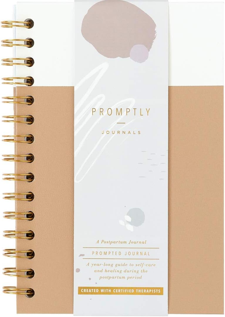 Promptly JournalsPostpartum Journal (Cashew)