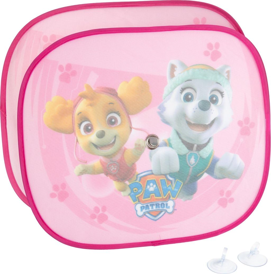 NICKELODEON PAW PATROL 10240 zasÅ‚ony boczne Captain Paw Patrol Girl (2 sztuki), niebieskie