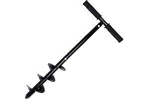 2WAYZ Garden Auger - Spiral Earth Drill Bit for Planting