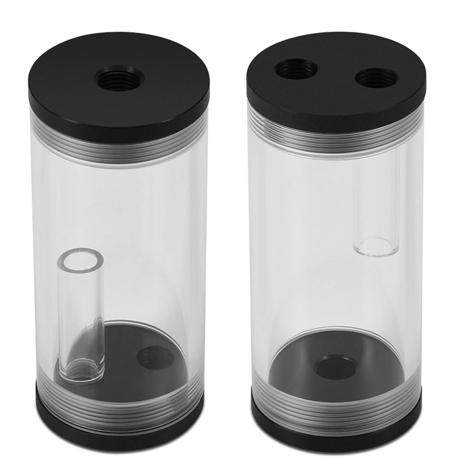 Amazon | 液体水冷ラジエーターアクリルシリンダー水リザーバータンク