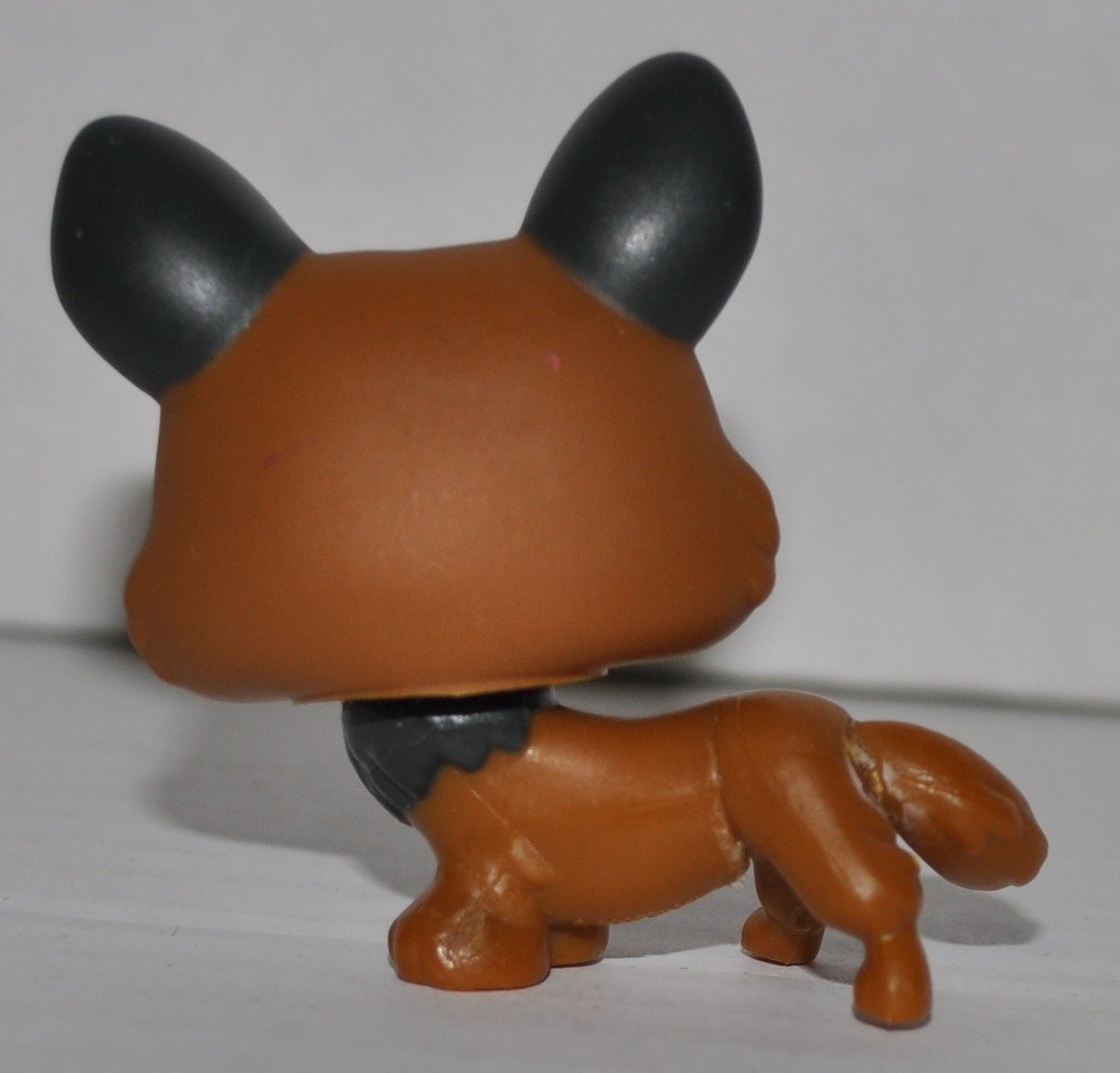 LPS LITTLEST PET SHOP CHIEN CORGI GRIS 367 + SON OS