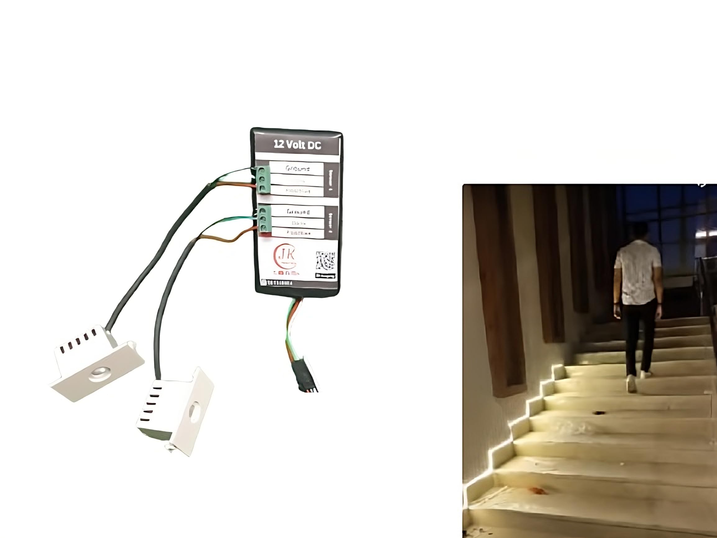JK Robotics Stair Light Controller (Railing Light with Android Application)