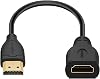 Cable Extensor HDMI 4K 2FT, Cable Extensor HDMI de Alta Velocidad 4K@60HZ (Macho a Hembra) Compatible con Xbox One, PS5, PS4, Roku TV Stick, Reproductor Blu Ray 3