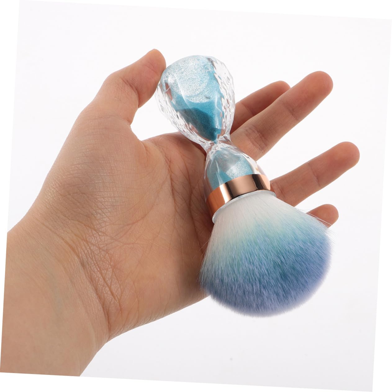 2pcs Nail Dust Brush for Nails Large Head Soft Bristles Multipurpose Cleaning Tool Makeup Brushes and Sponges