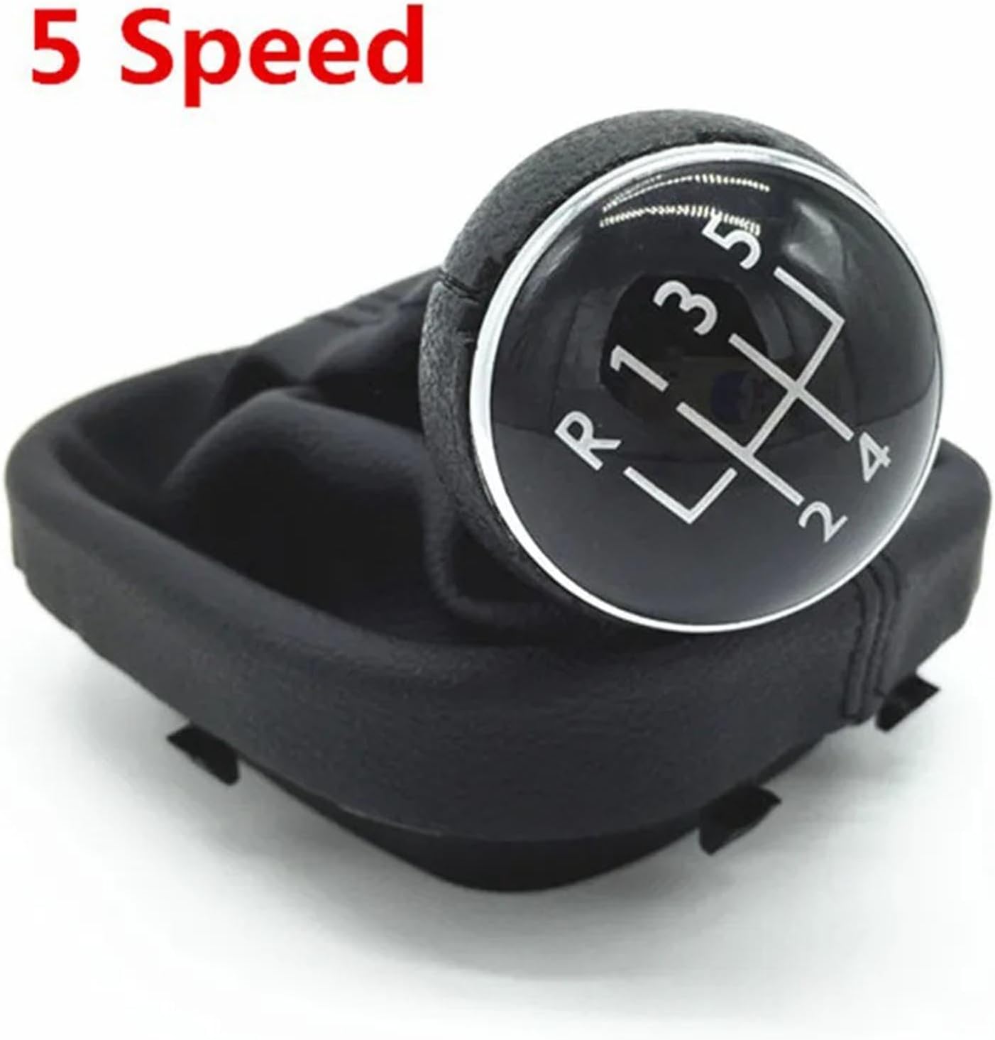 Oulesh Shift Boot for VW Caddy 2 Ii Mk2 Touran 2004-2015, Car Gear Stick Shift Knob Gaiter Boot Cover Case Collar